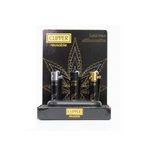 Load image into Gallery viewer, 12 Clipper CMP11RH Metal Large Flint Leaves Silhouette Lighters - CM3S138UK
