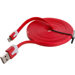 Load image into Gallery viewer, 1m Flat iPhone Sync Data Charging Cable