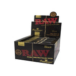 Load image into Gallery viewer, 24 Raw Black Classic King Size Slim Connoisseur Rolling Papers + Tips