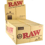 Load image into Gallery viewer, 24 Raw Classic King Size Slim Rolling Papers + Tips (Connoisseur)