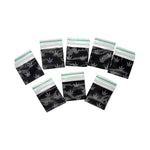 Load image into Gallery viewer, Zipper Branded 30mm x 30mm Black Leaf Bags