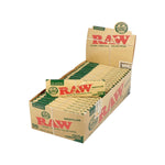 Load image into Gallery viewer, 50 Raw Classic Green Regular Corner Cut Rolling Papers