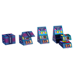 Load image into Gallery viewer, Zengaz Cube ZL-12 Royal Jet (EU-S3) - Jet Flame Lighters Bundle + 48 Lighters with Cube display stand