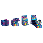 Load image into Gallery viewer, Zengaz Cube ZL-12 Royal Jet (EU-S5) - Jet Flame Lighters Bundle + 48 Lighters with Cube display stand