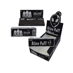 Load image into Gallery viewer, Alien Puff 1 1/4 Size Black Rolling Papers 25 Booklets (HP2125)
