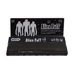 Load image into Gallery viewer, Alien Puff 1 1/4 Size Black Rolling Papers 25 Booklets (HP2125)