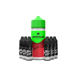 Load image into Gallery viewer, 0mg Crystalize Bar Salts 120ml Longfill (50VG/50PG) + 6x Free 20mg Nicotine Shots 10ml
