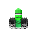Load image into Gallery viewer, 0mg Crystalize Bar Salts 120ml Longfill (50VG/50PG) + 6x Free 20mg Nicotine Shots 10ml
