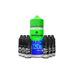 Load image into Gallery viewer, 0mg Crystalize Bar Salts 120ml Longfill (50VG/50PG) + 6x Free 20mg Nicotine Shots 10ml