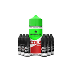 Load image into Gallery viewer, 0mg Crystalize Bar Salts 120ml Longfill (50VG/50PG) + 6x Free 20mg Nicotine Shots 10ml
