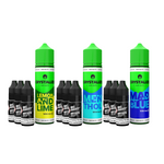 Load image into Gallery viewer, 0mg Crystalize Bar Salts 60ml Longfill (50VG/50PG) + 3x Free 20mg Nicotine Shots 10ml