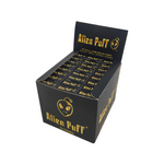 Load image into Gallery viewer, 72 Alien Puff Black & Gold 1 1/4 Size Pre-Rolled Cones ( HP2550APC )