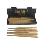 Load image into Gallery viewer, 40 Alien Puff Black & Gold 1/4 Size Pre-Rolled 84mm Cones ( HP137 )