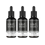Load image into Gallery viewer, NKD 150mg CBD Infused Speciality Beard Oils 30ml