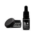 Load image into Gallery viewer, NKD 150mg CBD Twin Pack Honey Tobacco Beard Oil and balm