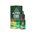 Load image into Gallery viewer, Aztec CBD 100mg CBD Vaping Liquid 10ml (50PG/50VG)