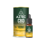 Load image into Gallery viewer, Aztec CBD 100mg CBD Vaping Liquid 10ml (50PG/50VG)