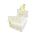 Load image into Gallery viewer, 33 Alien Puff White & Gold King Size Unbleached Brown Rolling Papers ( HP109 )