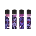 Load image into Gallery viewer, 40 Clipper D40 CP11RH Classic Flint Womens Day Lighters - CL3C1574UKH