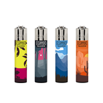 Load image into Gallery viewer, 40 Clipper D40 CP11RH Classic Flint Natural Mix Lighters - CL3C1596UKH