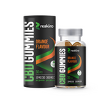 Load image into Gallery viewer, Reakiro 300mg Full Spectrum CBD Orange Vegan Gummies - 30 Pieces