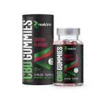 Load image into Gallery viewer, Reakiro 750mg Full Spectrum CBD Cherry Vegan Gummies - 30 Pieces