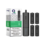 Load image into Gallery viewer, 20mg Quadro 2.4K Pod Vape Kit 4 in 1 Black Series 2400 Puffs