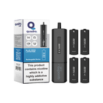 Load image into Gallery viewer, 20mg Quadro 2.4K Pod Vape Kit 4 in 1 Black Series 2400 Puffs