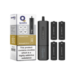 Load image into Gallery viewer, 20mg Quadro 2.4K Pod Vape Kit 4 in 1 Black Series 2400 Puffs