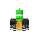 Load image into Gallery viewer, 0mg Crystalize Bar Salts 120ml Longfill (50VG/50PG) + 6x Free 20mg Nicotine Shots 10ml