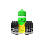 Load image into Gallery viewer, 0mg Crystalize Bar Salts 120ml Longfill (50VG/50PG) + 6x Free 20mg Nicotine Shots 10ml