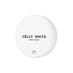 Load image into Gallery viewer, 8mg Kelly White Slim Medium Sweet Peach Nicotine Pouches - 20 Pouches