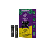 Load image into Gallery viewer, 600mg Darwin CBD Prefilled Replacement Pods 1200 Puffs - 2 Pcs