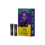 Load image into Gallery viewer, 900mg Darwin CBD Prefilled Replacement Pods 1200 Puffs - 2 Pcs
