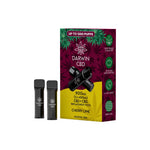Load image into Gallery viewer, 900mg Darwin CBD Prefilled Replacement Pods 1200 Puffs - 2 Pcs