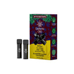 Load image into Gallery viewer, 900mg Darwin CBD Prefilled Replacement Pods 1200 Puffs - 2 Pcs