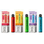 Load image into Gallery viewer, 20mg Voopoo Argus Bar Neon 2K Prefilled Pod Vape Kit