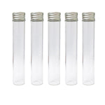 Load image into Gallery viewer, Empty Glass Tube Joint Container - With Silver Cap