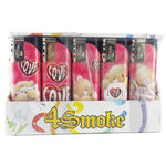 Load image into Gallery viewer, 25 x 4Smoke Wind-Proof Printed Lighters - 218WE