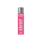 Load image into Gallery viewer, 1x Clipper SPLYFT Pink Large Classic Refillable Lighter