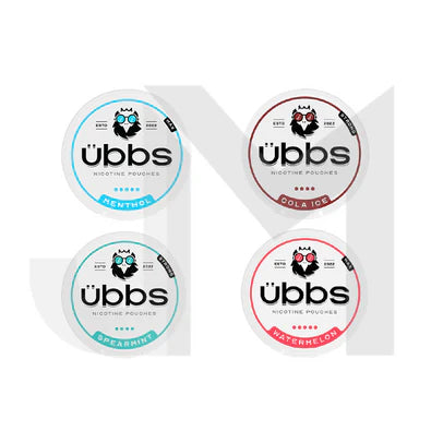 11mg & 14mg Ubbs Strong & Max Nicotine Pouches Bundle 40 Cans (40 Cans For The Price 30 Cans)