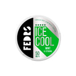Load image into Gallery viewer, 50mg FEDRS Ice Cool X-Strong Nicotine Pouch - 20 Pouches
