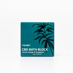 Load image into Gallery viewer, Voyager 100mg CBD Sweet Orange &amp; Bergamot Bath Block - 100g
