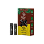 Load image into Gallery viewer, 600mg Darwin CBD Prefilled Replacement Pods 1200 Puffs - 2 Pcs
