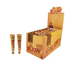 Load image into Gallery viewer, 6 x 32 RAW Classic Natural 1¼ Pre-Rolled Cones
